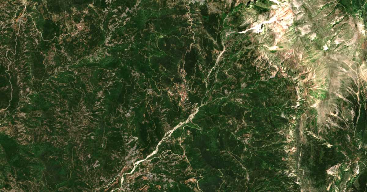 Hartă satelitară: Granitsa
