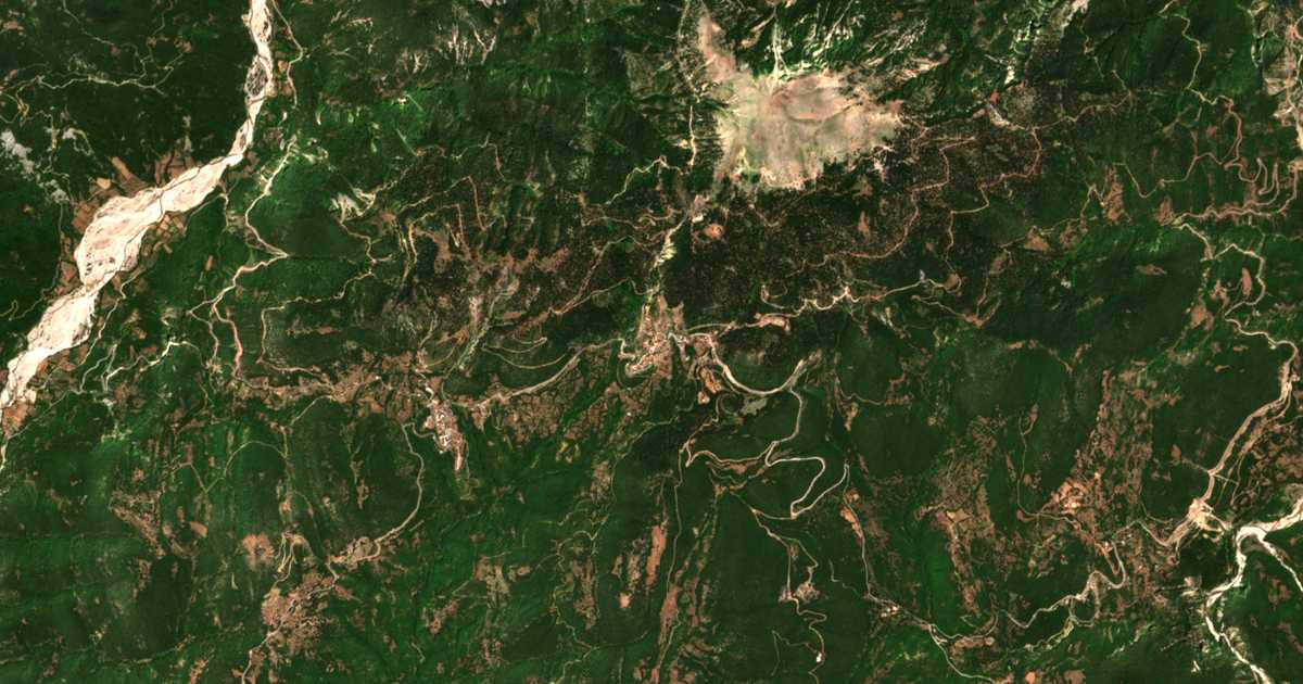 Hartă satelitară: Kerasochórion