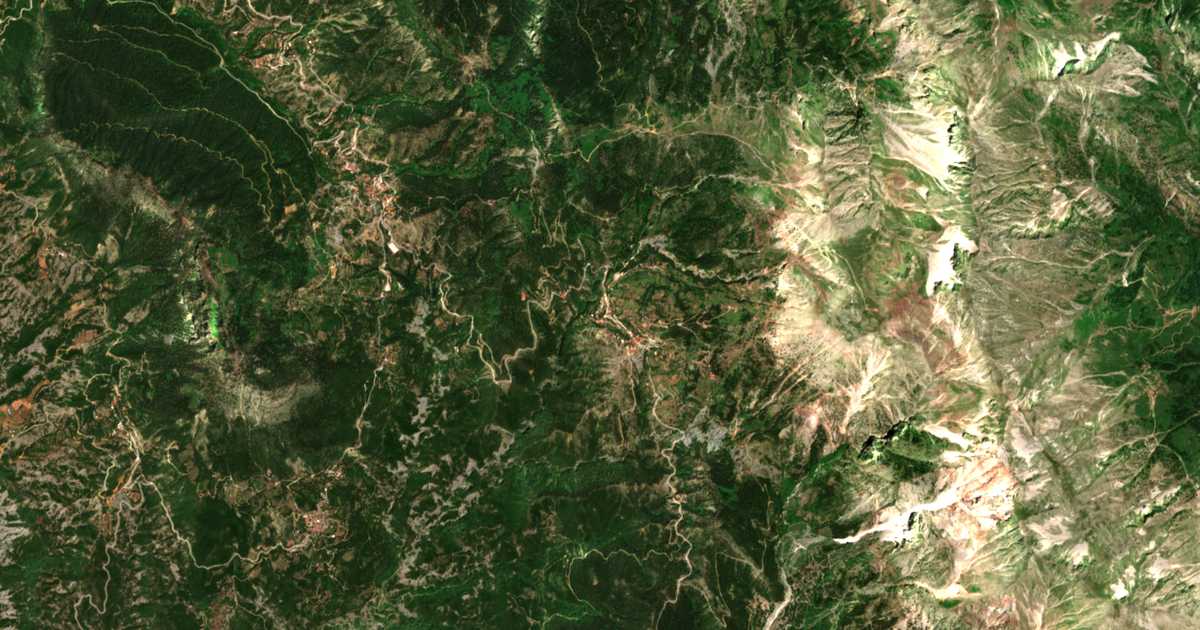 Hartă satelitară: Lithochórion
