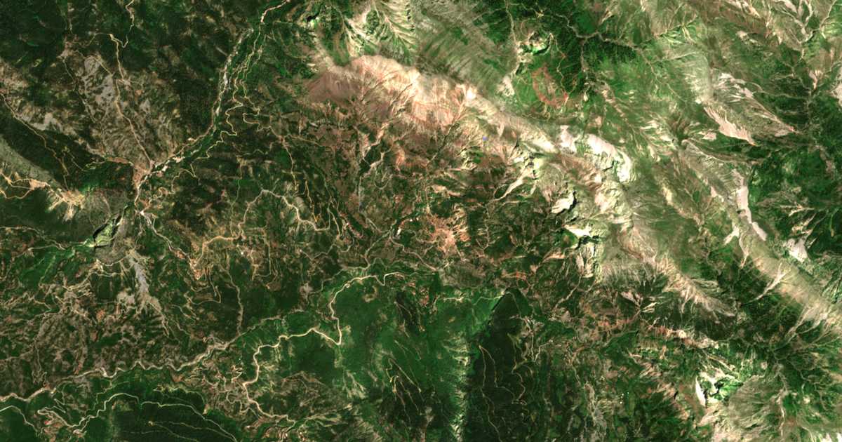 Hartă satelitară: Prasiá