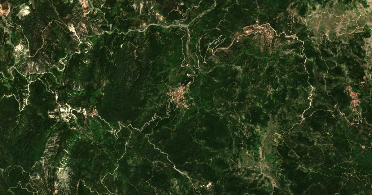 Hartă satelitară: Domnísta