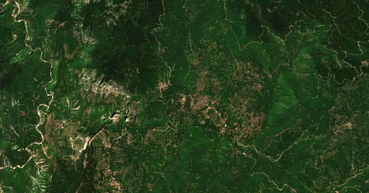 Hartă satelitară: Mesochórion
