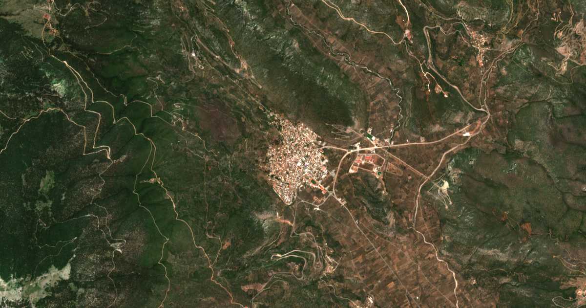Hartă satelitară: Amphissa