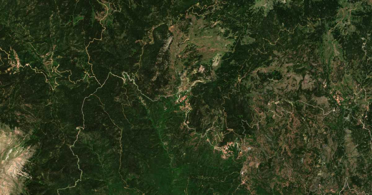 Hartă satelitară: Kastriótissa