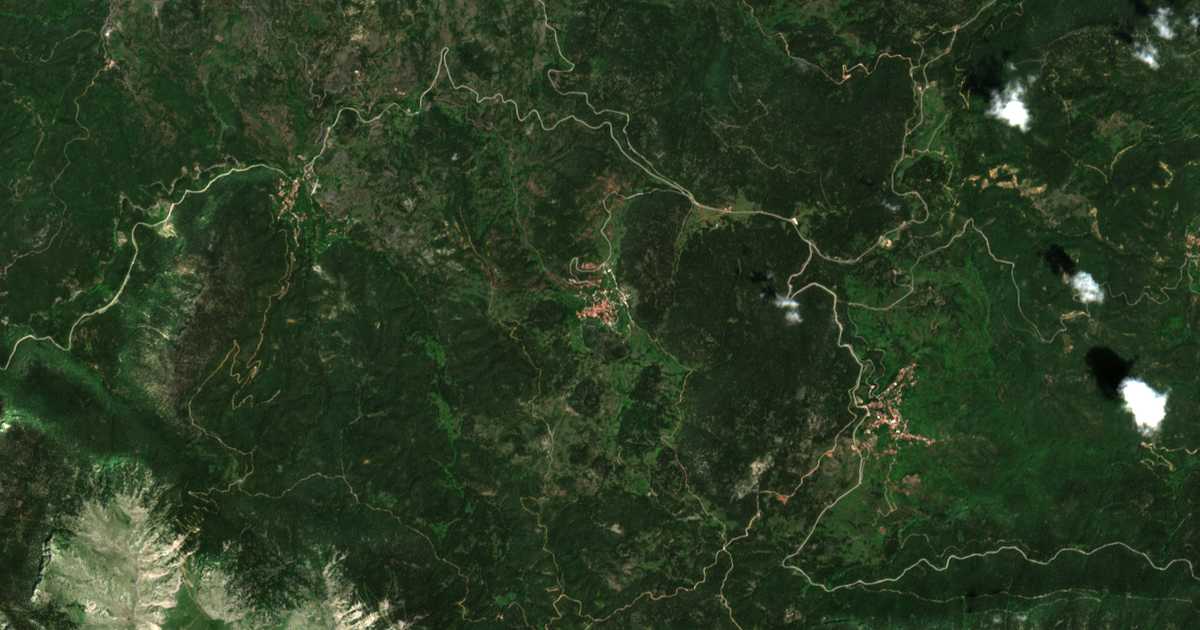 Hartă satelitară: Panourgiás