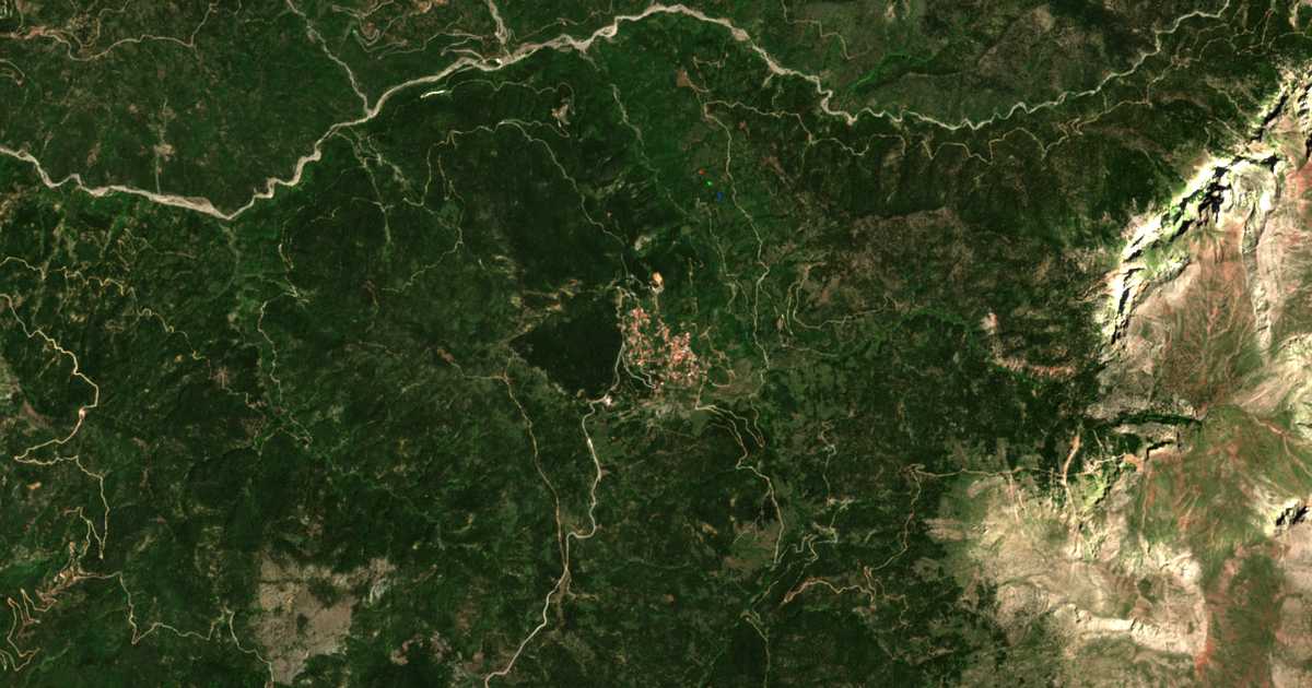 Hartă satelitară: Artotina