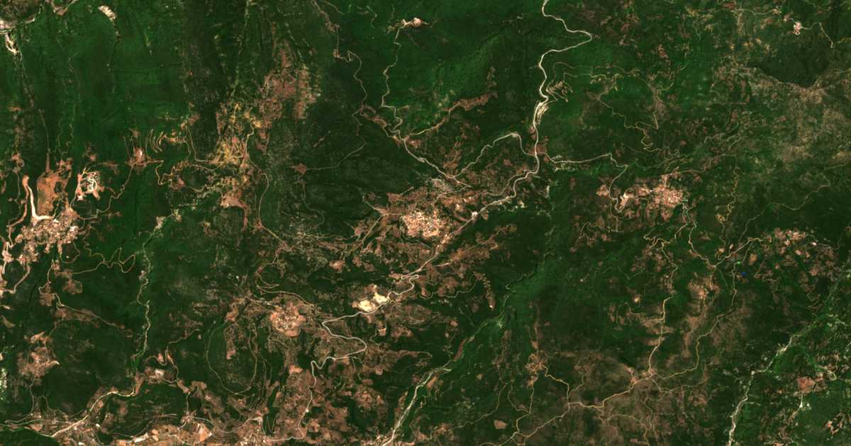 Hartă satelitară: Filothéi