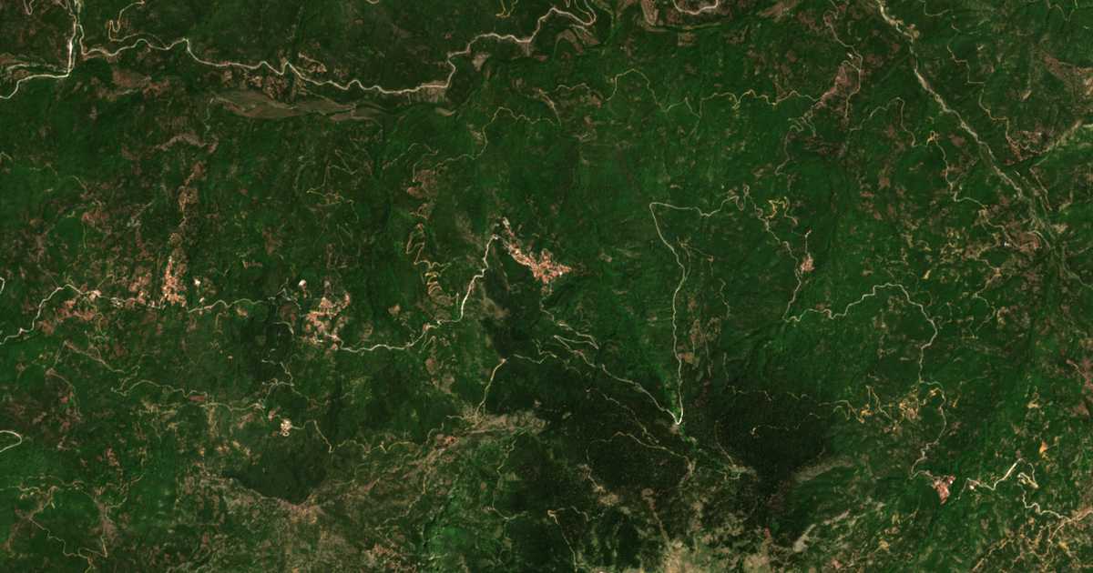 Hartă satelitară: Potidáneia