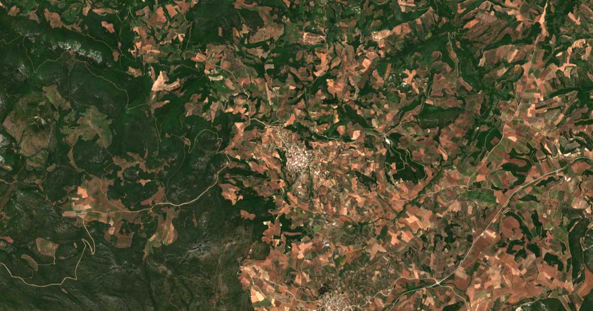 Hartă satelitară: Zélion