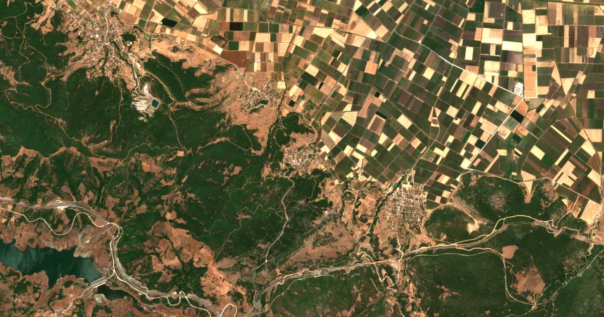 Hartă satelitară: Gavrákia