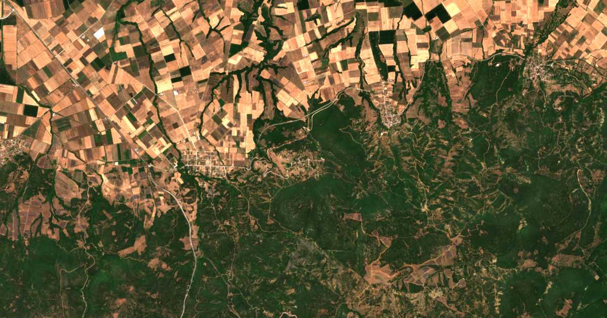 Hartă satelitară: Palamás