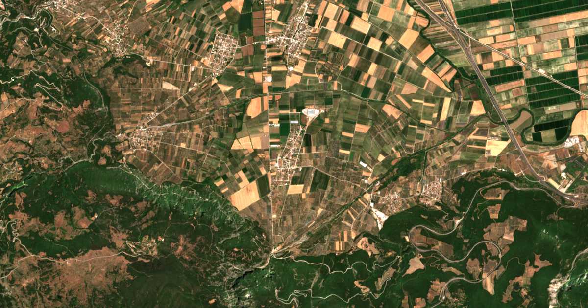 Hartă satelitară: Irákleia