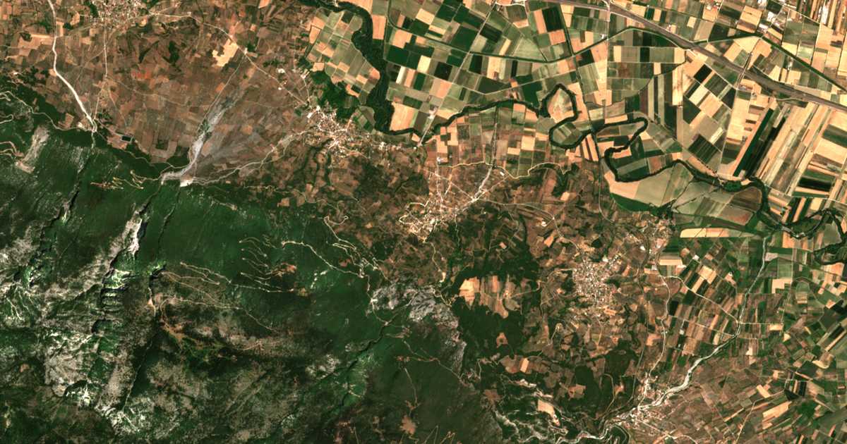 Hartă satelitară: Kostaléxis