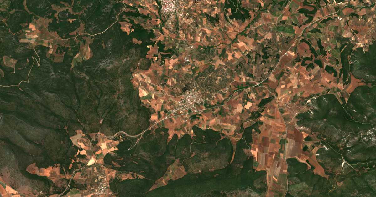 Hartă satelitară: Kalapódion