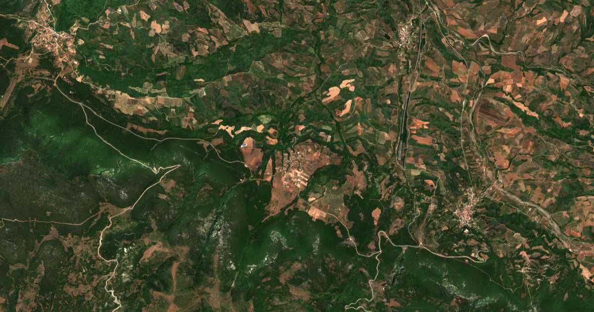 Hartă satelitară: Kallídromon
