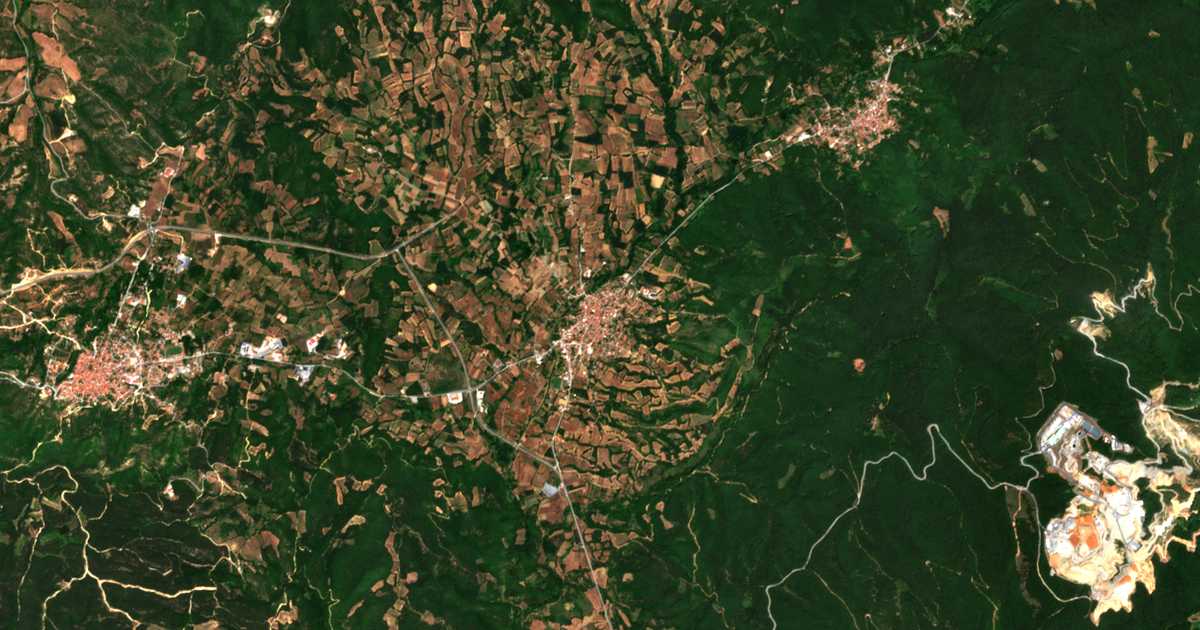 Hartă satelitară: Palaiochori