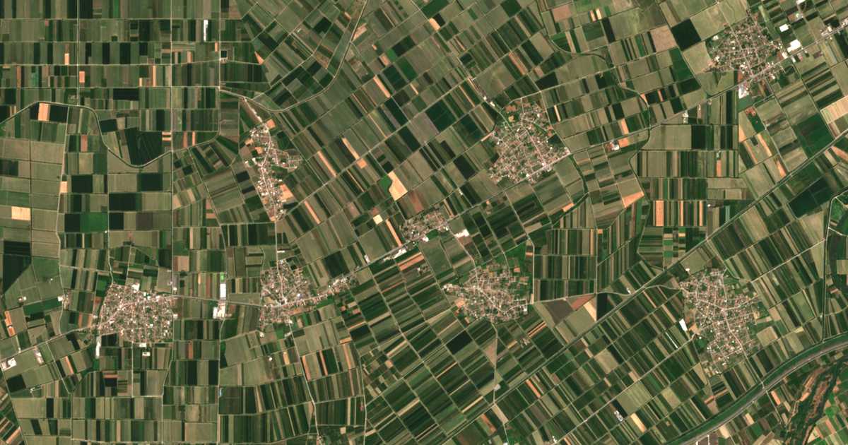 Hartă satelitară: Kalochórion
