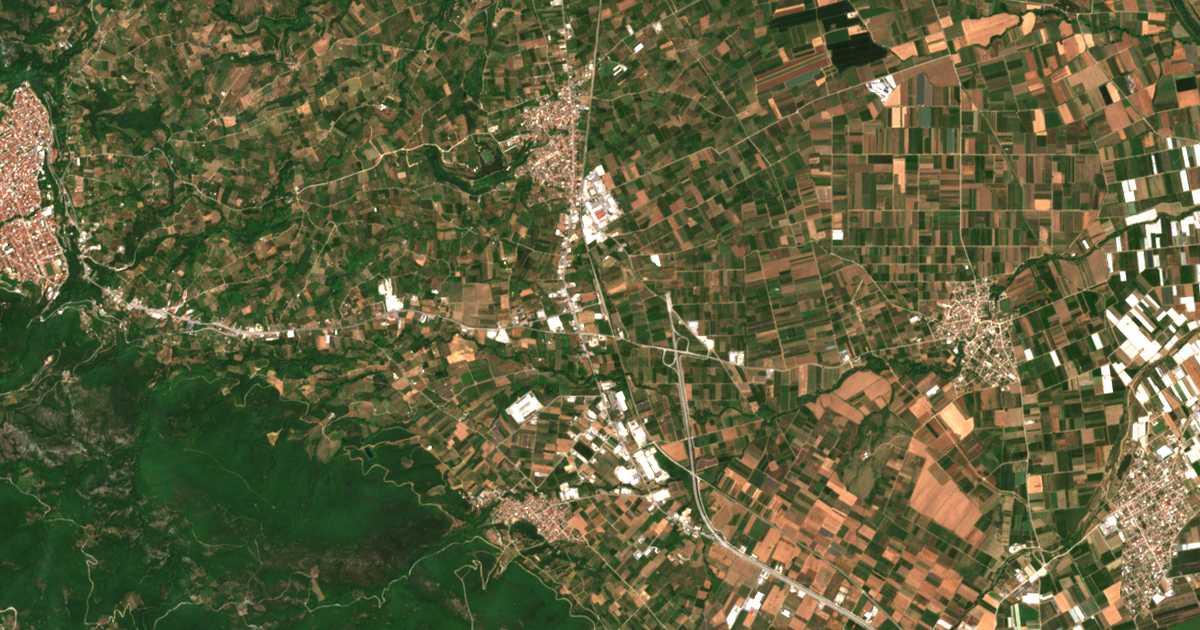 Hartă satelitară: Stathmós