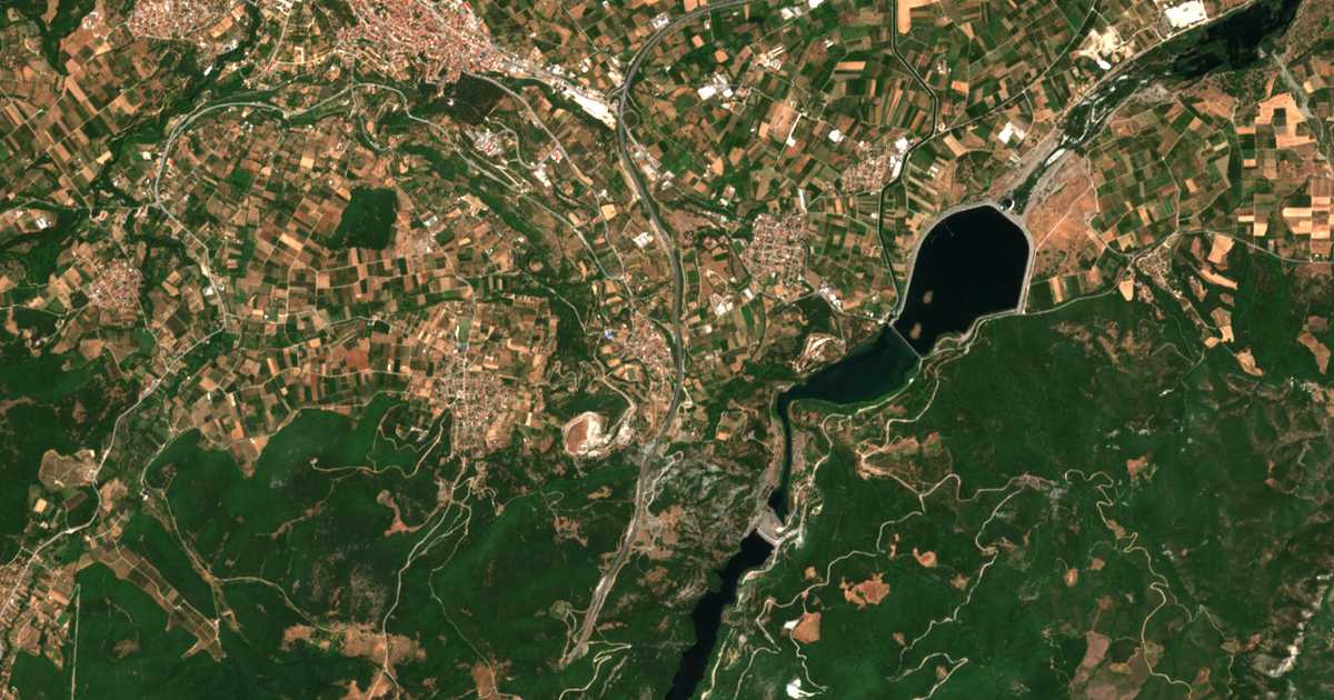 Hartă satelitară: Asómata