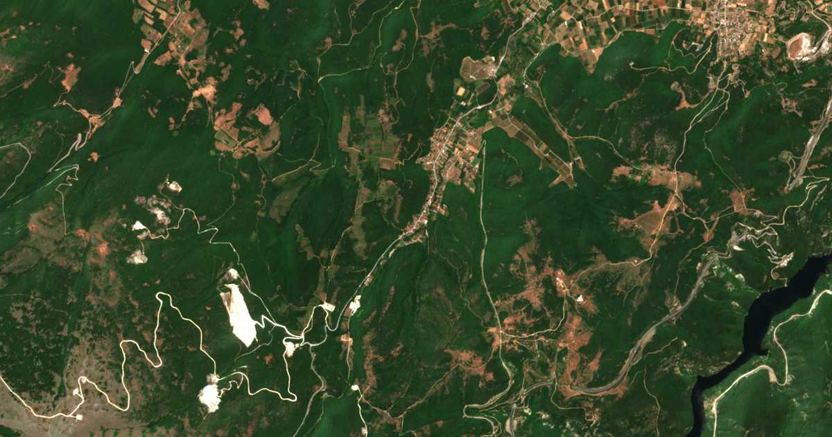 Hartă satelitară: Georgianoí