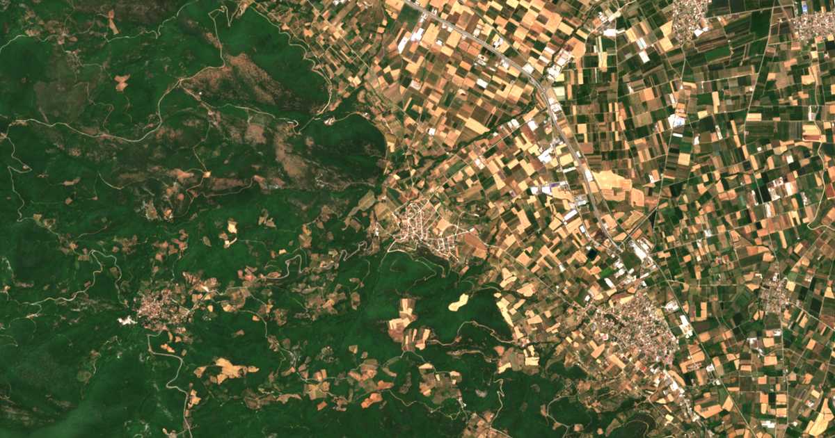 Hartă satelitară: Trílofon