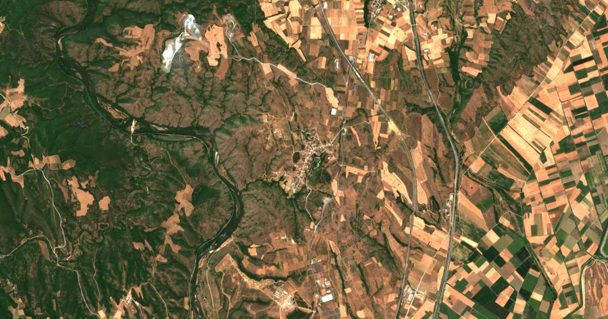 Hartă satelitară: Pefkodásos