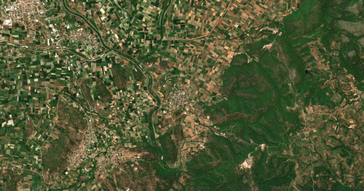 Hartă satelitară: Chrysí