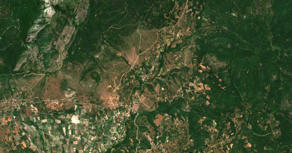Hartă satelitară: Lugunța