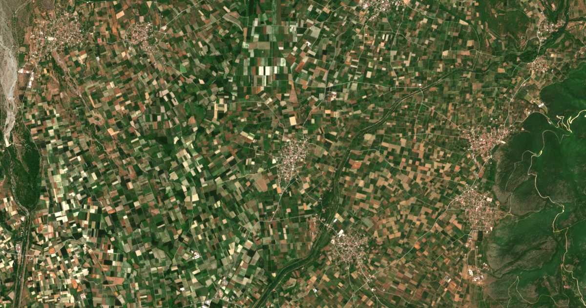 Hartă satelitară: Rizochórion