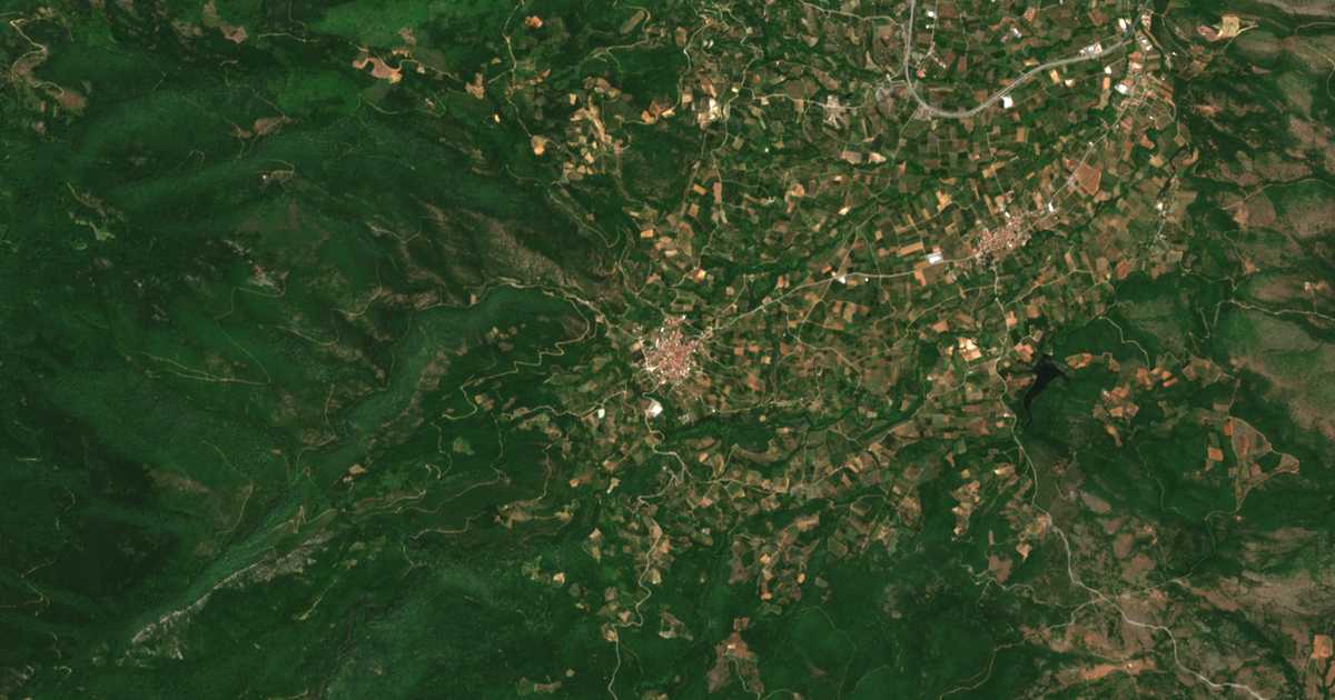 Hartă satelitară: Flamouriá