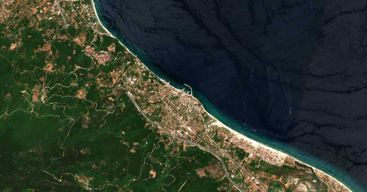 Hartă satelitară: Platamonas