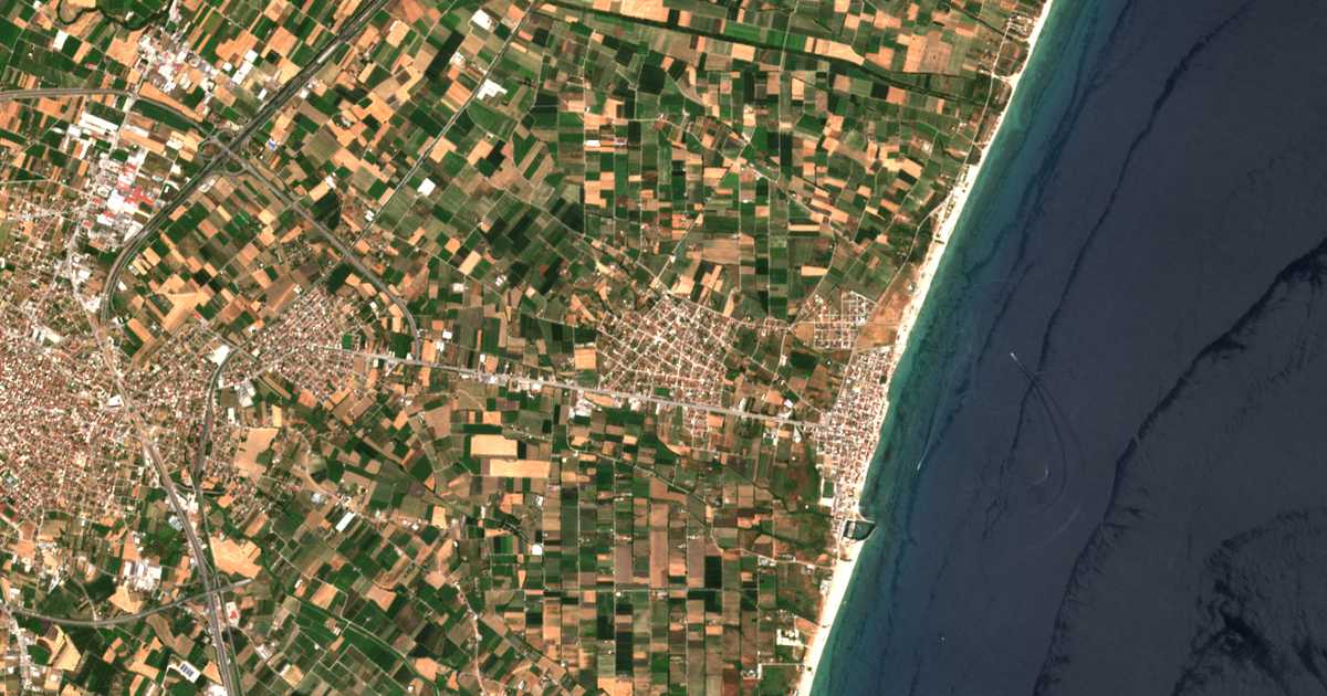 Hartă satelitară: Kallithéa