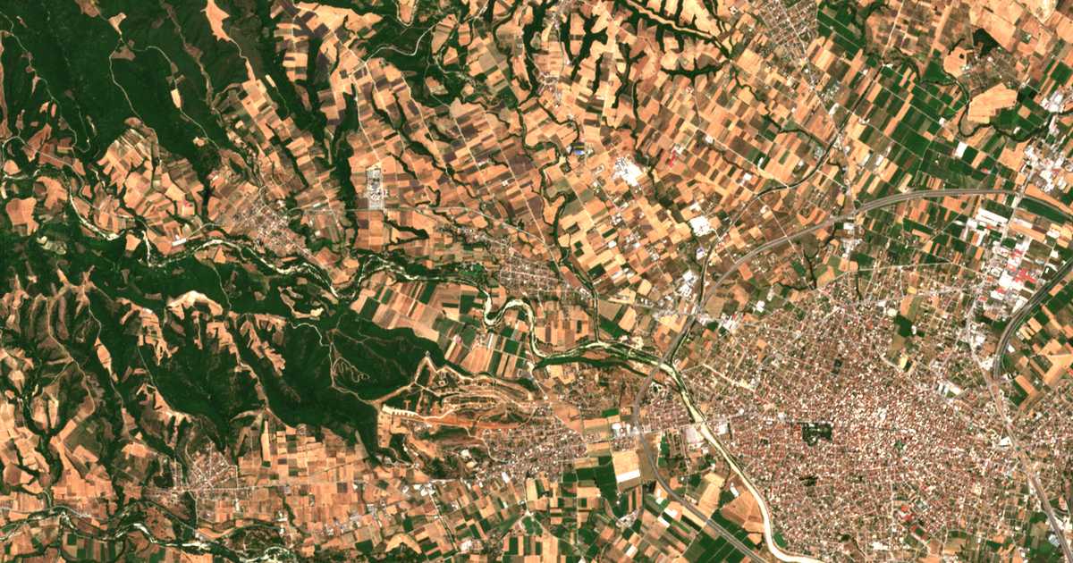 Hartă satelitară: Néon Keramídion
