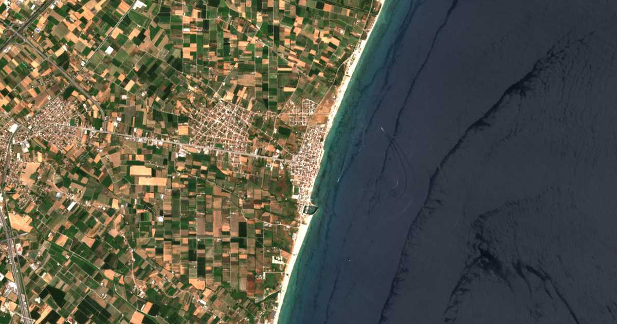 Hartă satelitară: Paralia