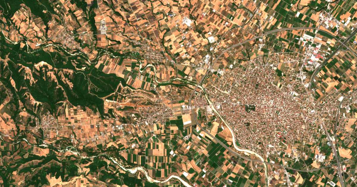 Hartă satelitară: Prosílion