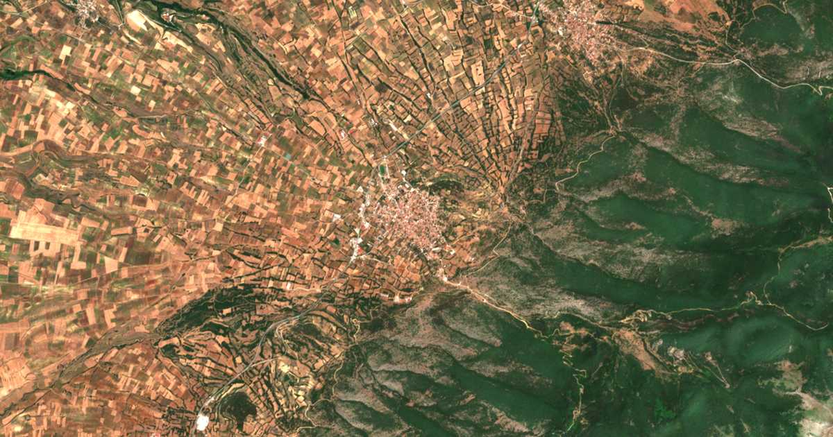 Hartă satelitară: Rodolivos