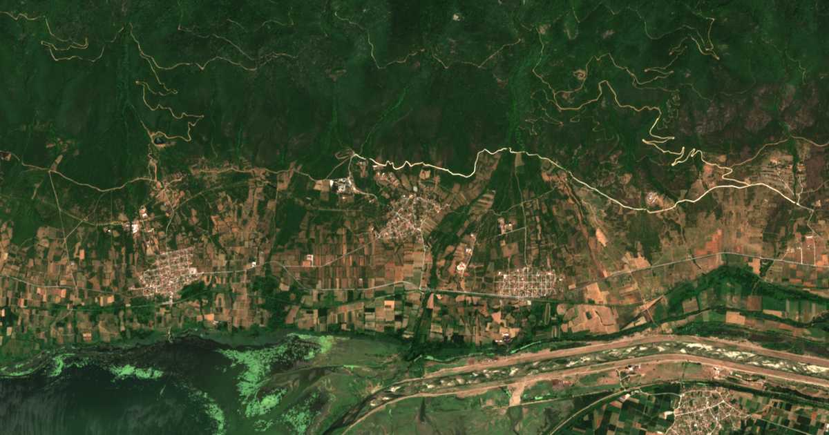 Hartă satelitară: Akritochórion