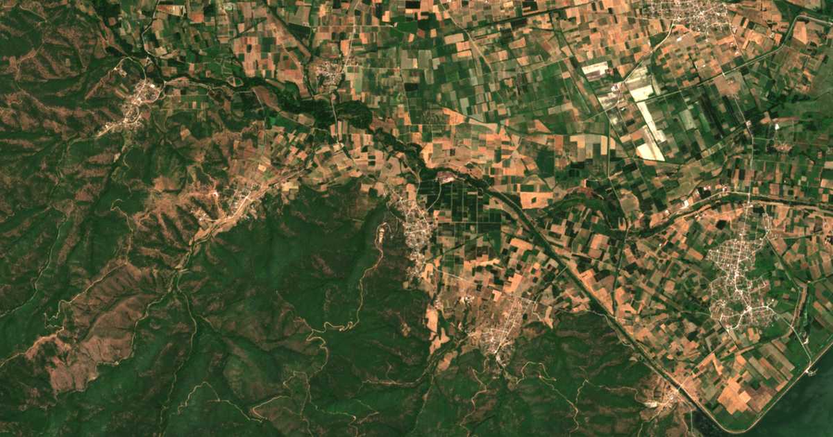 Hartă satelitară: Monastirákion