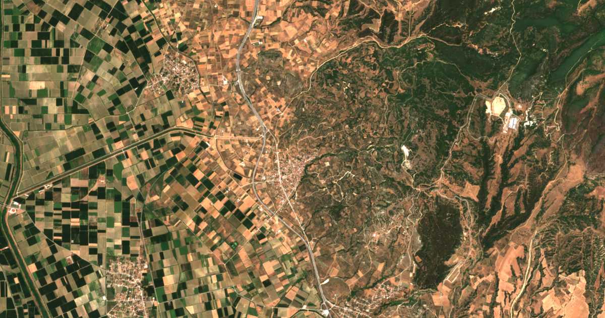Hartă satelitară: Vamvakófyton