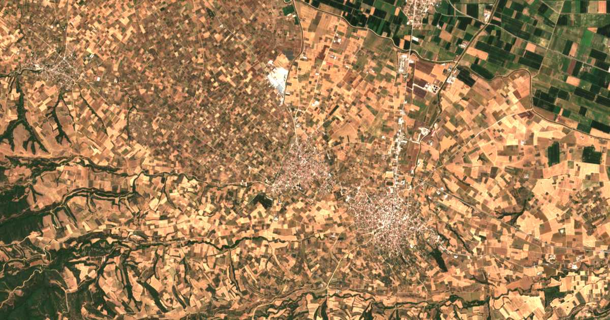 Hartă satelitară: Terpní