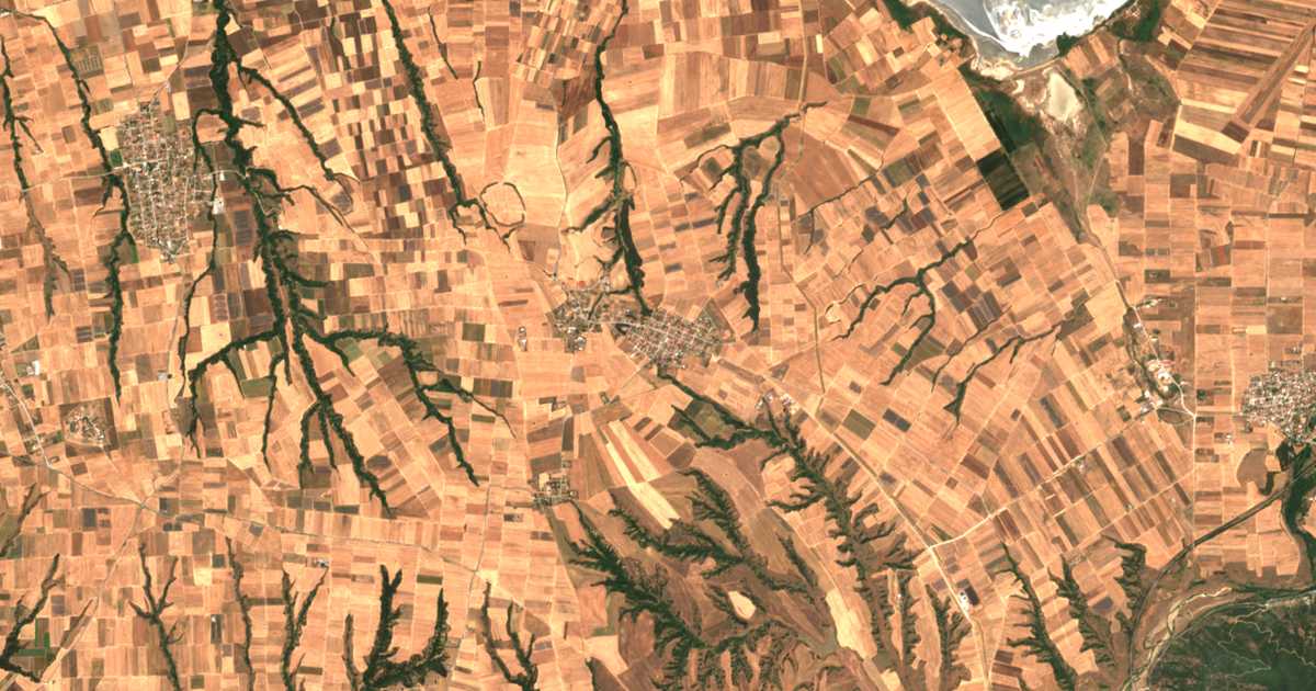 Hartă satelitară: Xirochórion