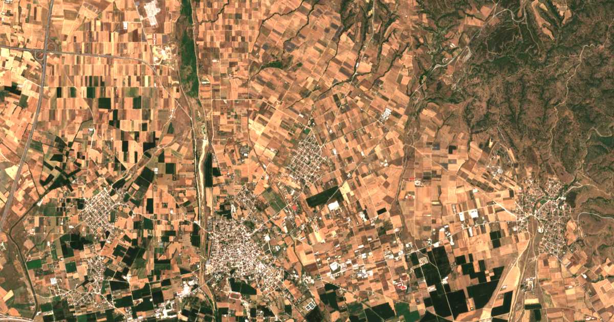 Hartă satelitară: Chrysavgí