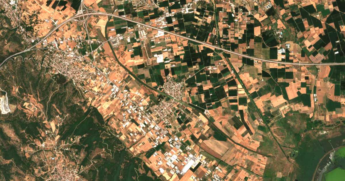 Hartă satelitară: Kavallárion