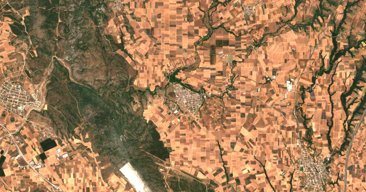 Hartă satelitară: Krithiá