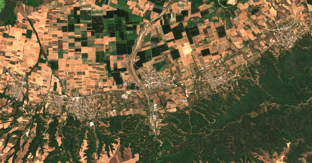 Hartă satelitară: Lagkadíkia