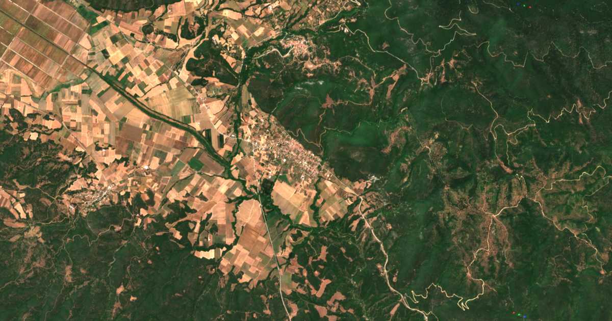 Hartă satelitară: Aréthousa