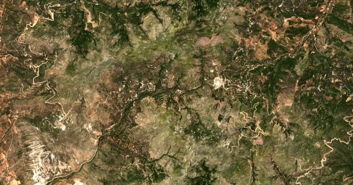 Hartă satelitară: Perivólia