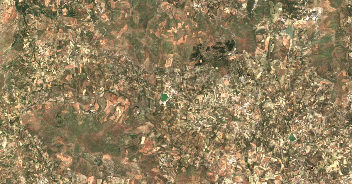 Hartă satelitară: Damánia