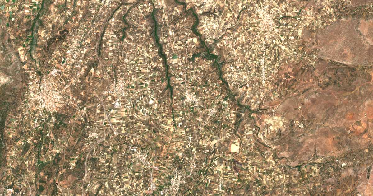 Hartă satelitară: Myrtiá
