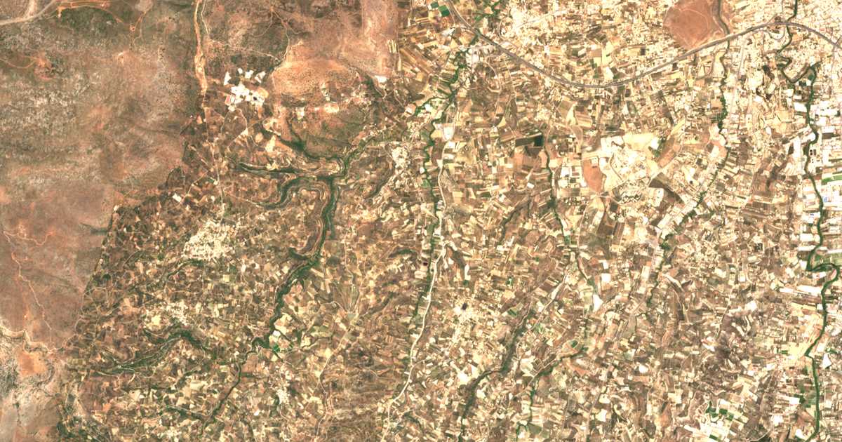 Hartă satelitară: Ágios Geórgios O Methystís